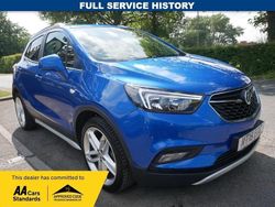 Blue Used 2018 Vauxhall Mokka X Ultimate SUV | £10,745 (A bit pricey)