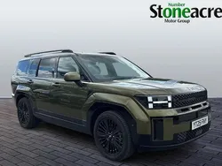 Green New 2025 Hyundai Santa Fe SUV | £48,795 (Fair price)