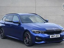 Blue Used 2021 BMW 320 M Sport Estate | £29,000 (Expensive)