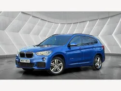 Blue Used 2017 BMW X1 M Sport SUV | £13,250 (Good price)