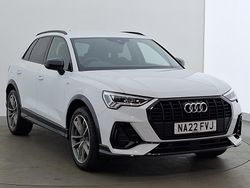 White Used 2022 Audi Q3 Black Edition SUV | £27,298 (Fair price)
