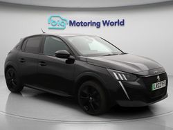 Black Used 2022 Peugeot e-208 Premium Hatchback | £13,700 (Fair price)