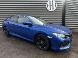 Blue Used 2019 Honda Civic SR Hatchback | £9,850 (Fair price)