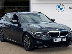 Black Used 2021 BMW 320 M Sport Estate | £26,116 (A bit pricey)