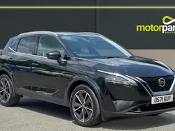 Black Used 2022 Nissan Qashqai Tekna SUV | £16,400 (Fair price)