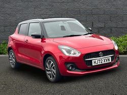 Red Used 2022 Suzuki Swift SZ5 Hatchback | £14,395 (A bit pricey)