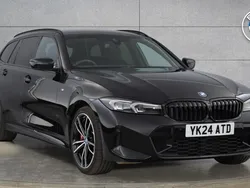 Black Used 2024 BMW 330e M Sport Estate | £38,550 (Fair price)