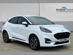 White Used 2022 Ford Puma ST-Line SUV | £15,500 (Good price)