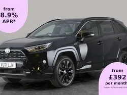 Black Used 2021 Toyota RAV4 Hybrid Edition SUV | £25,688 (Fair price)