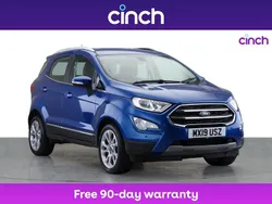 Blue Used 2019 Ford Ecosport Titanium SUV | £11,799 (Fair price)