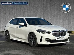 White Used 2020 BMW 118 M Sport Hatchback | £20,799 (Fair price)