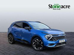 Blue Used 2022 Kia Sportage GT-Line SUV | £21,750 (Fair price)