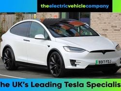 White Used 2017 Tesla Model X SUV | £32,995