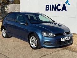Blue Used 2016 VW Golf VII Edition Hatchback | £7,330 (Fair price)