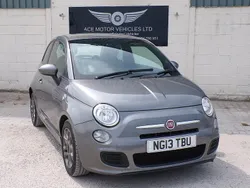 Grey Used 2013 Fiat 500S S Hatchback | £2,499 (A bit pricey)