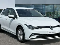 White Used 2023 VW Golf VIII Life Hatchback | £17,654 (Good price)