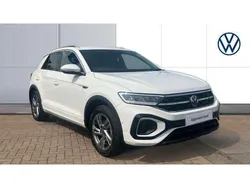White Used 2024 VW T-Roc R-line SUV | £28,586 (Fair price)