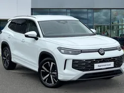 White New 2025 VW Touran Elegance MPV | £41,114