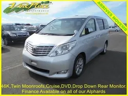 Silver Used 2008 Toyota Alphard MPV | £12,500