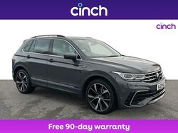 Grey Used 2021 VW Tiguan R-line SUV | £23,999 (Fair price)