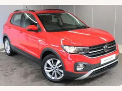 Red Used 2021 VW T-Cross SE SUV | £15,465 (Fair price)