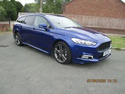 Blue Used 2017 Ford Mondeo ST-Line Estate | £8,495 (Fair price)