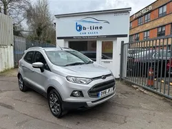 Silver Used 2016 Ford Ecosport Titanium SUV | £4,495 (Fair price)