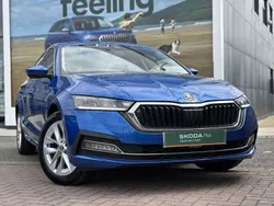 Race blue metallic Used 2024 Skoda Octavia SE L Hatchback | £22,190 (A bit pricey)