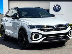 White New 2025 VW T-Roc Black Edition SUV | £34,989 (Good price)