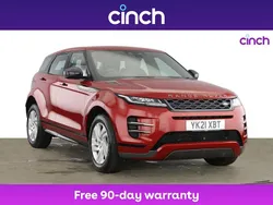 Red Used 2021 Land Rover Range Rover evoque R-Dynamic SUV | £19,109 (Good price)