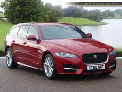 Red Used 2018 Jaguar XF Sportbrake R-Sport Estate | £13,400 (Good price)