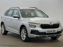 Brilliant silver metallic Used 2024 Skoda Kamiq SE SUV | £16,700 (Fair price)