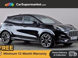Black Used 2020 Ford Puma ST-Line X Hatchback | £12,187 (Fair price)