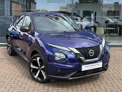 Blue Used 2022 Nissan Juke Tekna SUV | £17,499 (Fair price)