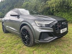 Grey Used 2019 Audi Q8 S-Line SUV | £29,950 (A bit pricey)