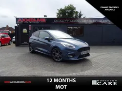 Blue Used 2018 Ford Fiesta ST-Line X Hatchback | £6,495 (Fair price)