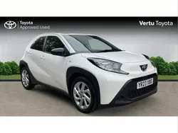 White Used 2023 Toyota Aygo PURE Hatchback | £13,990 (Fair price)