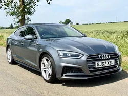 Grey Used 2017 Audi A5 Sportback S-Line Hatchback | £14,750 (Fair price)