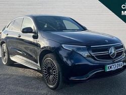 Blue Used 2023 Mercedes EQC400 AMG line SUV | £33,980 (A bit pricey)