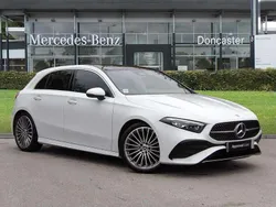 White Used 2024 Mercedes A200 AMG Line Premium Plus Hatchback | £28,776 (Expensive)