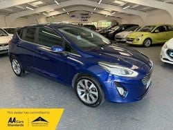 Blue Used 2018 Ford Fiesta Zetec Hatchback | £6,400 (Fair price)