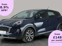 Blue Used 2023 Ford Puma Gen-E Titanium Hatchback | £12,134 (Fair price)