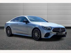Silver Used 2022 Mercedes E300 AMG line Coupe | £30,995 (A bit pricey)