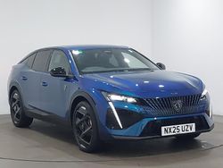 Blue New 2025 Peugeot 408 GTi Sedan | £26,998