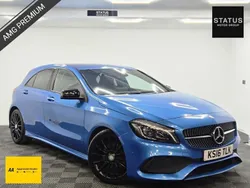 Blue Used 2016 Mercedes A200 AMG line Hatchback | £9,995 (Fair price)
