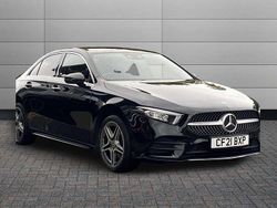 Black Used 2021 Mercedes A250 AMG Line Premium Sedan | £19,250 (Fair price)