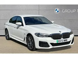 White Used 2023 BMW 530e M Sport Sedan | £29,450 (Fair price)