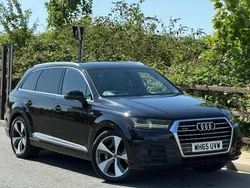 Black Used 2016 Audi Q7 S-Line SUV | £13,995