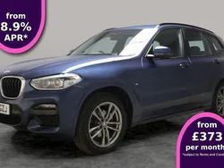 Blue Used 2020 BMW X3 M Sport SUV | £23,984 (Good price)