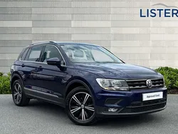 Atlantic blue Used 2018 VW Tiguan SE SUV | £14,290 (Fair price)